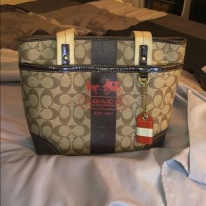 Coach hand bag